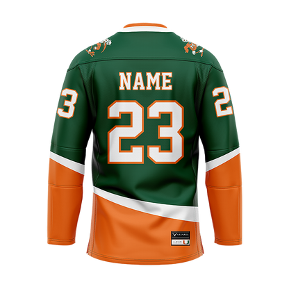 Miami Women's Custom Green Sublimated Jersey
