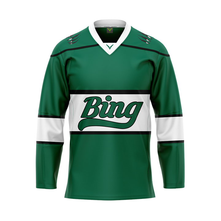 Binghamton Green Replica Sublimated with Twill Jersey