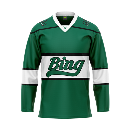 Binghamton Green Replica Sublimated with Twill Jersey
