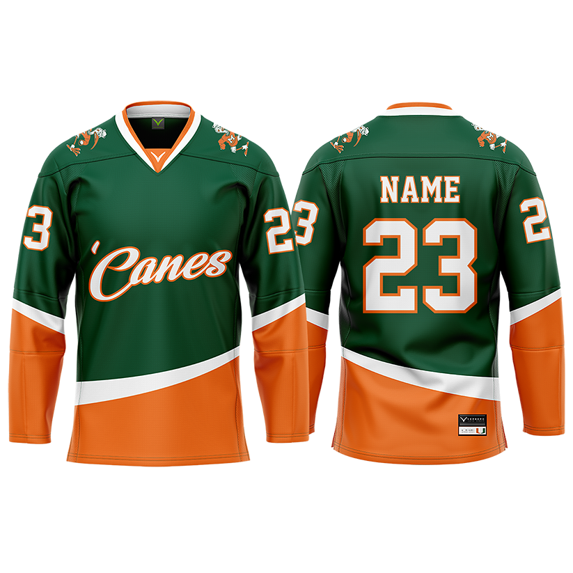 Miami Women's Custom Green Sublimated Jersey