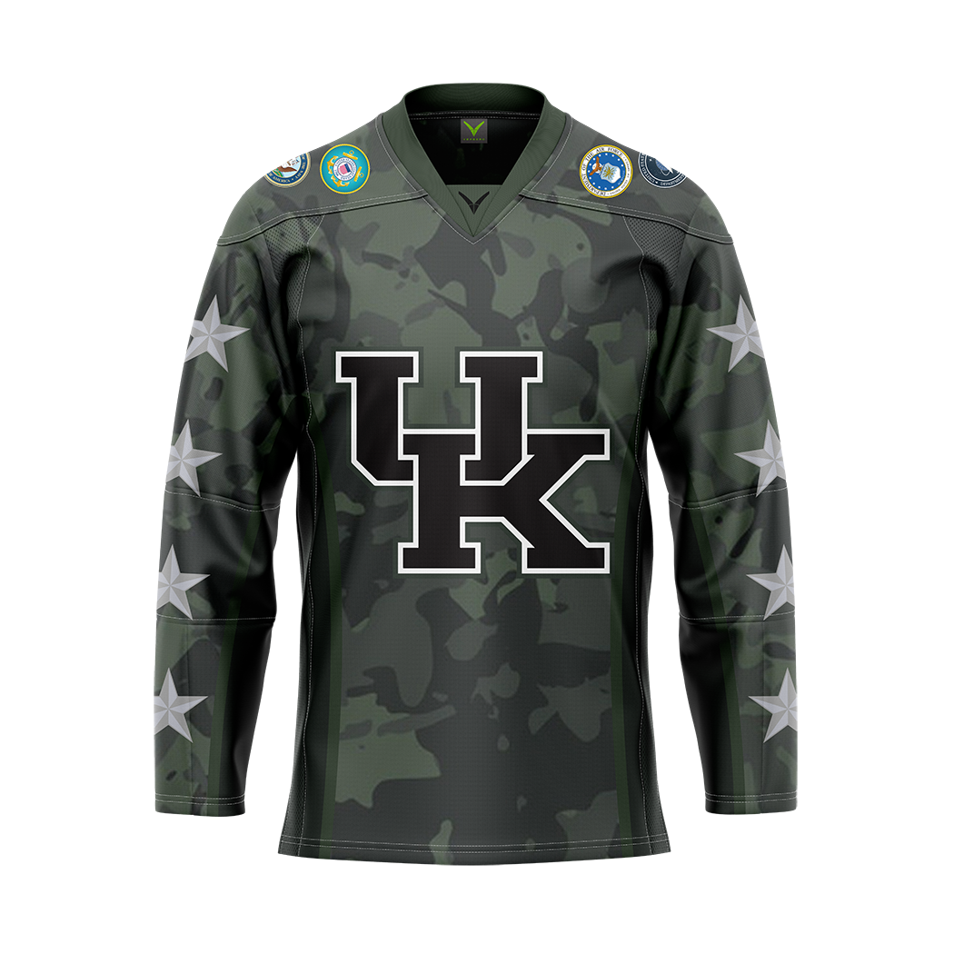 Kentucky Military Appreciation Authentic Sublimated Jersey