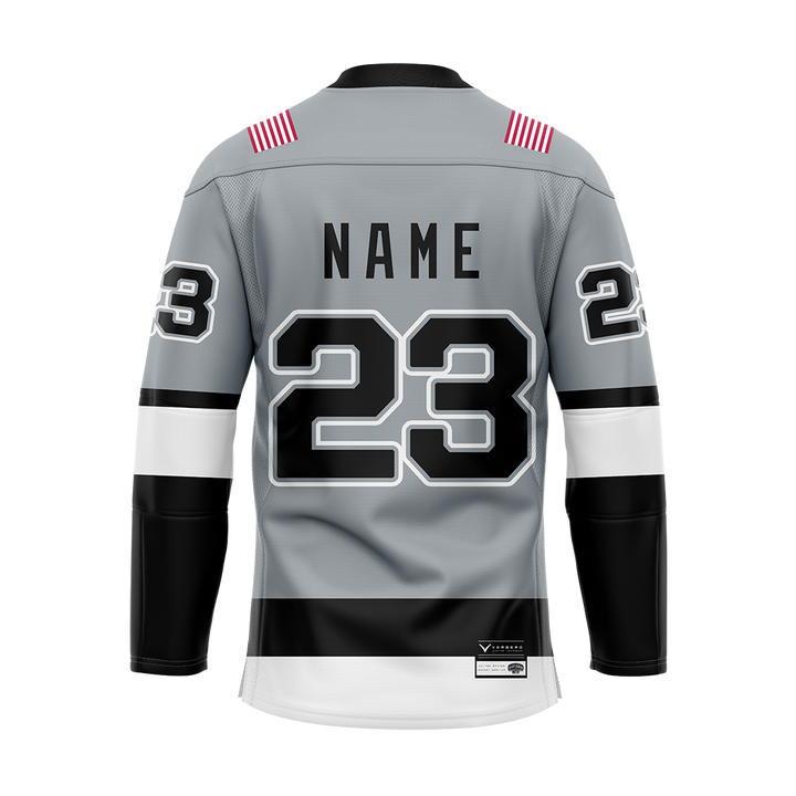 US Secret Service Grey Tackle Twill Jersey