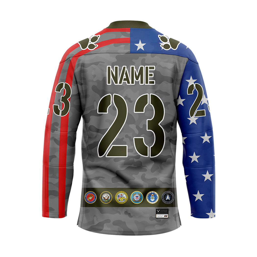 Bloomsburg Custom Military Replica Jersey