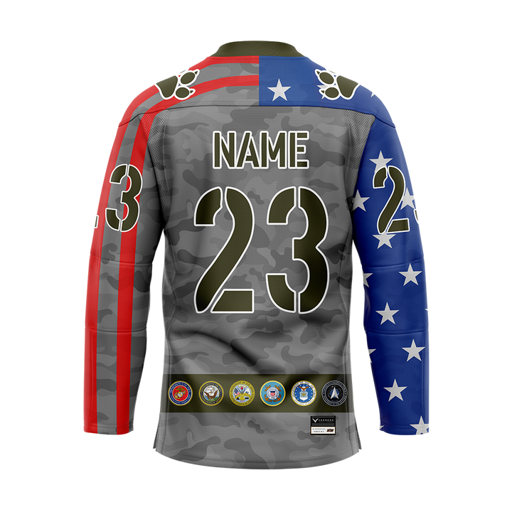 Bloomsburg Custom Military Replica Jersey