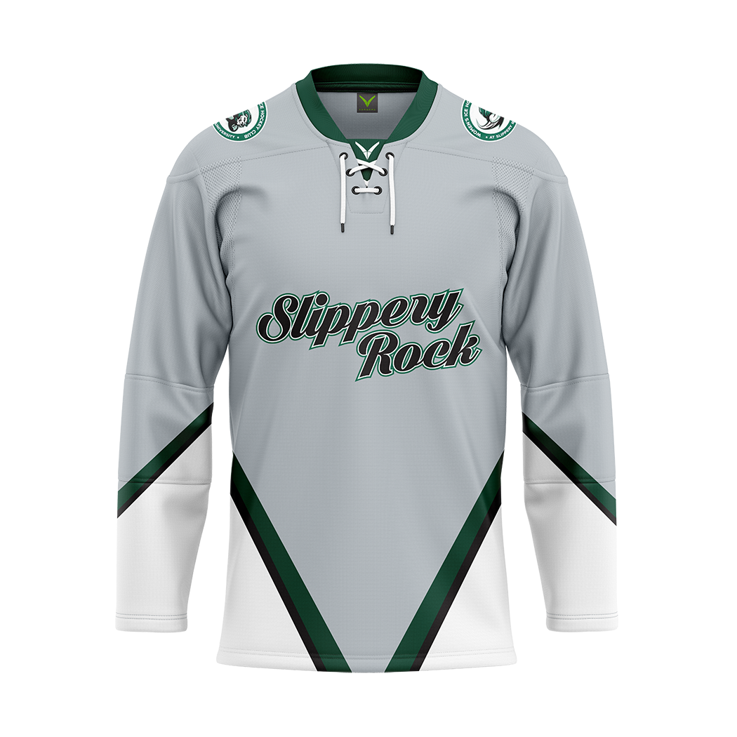 Slippery Rock Gray Replica Jersey
