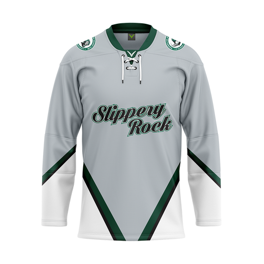 Slippery Rock Gray Replica Jersey