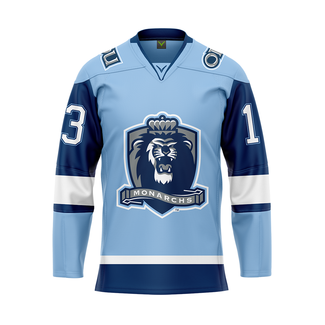 ODU Hockey Blue Custom Authentic Replica Jersey