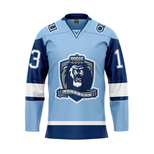 ODU Hockey Blue Custom Authentic Replica Jersey