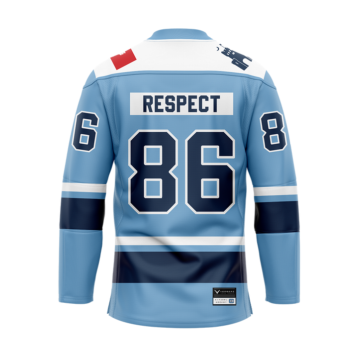 Citadel Blue Custom Replica Sublimated Jersey