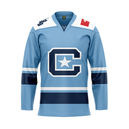 Citadel Blue Replica Tackle Twill Jersey