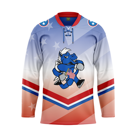 MTSU Military Appreciation Authentic Sublimated Replica Jersey