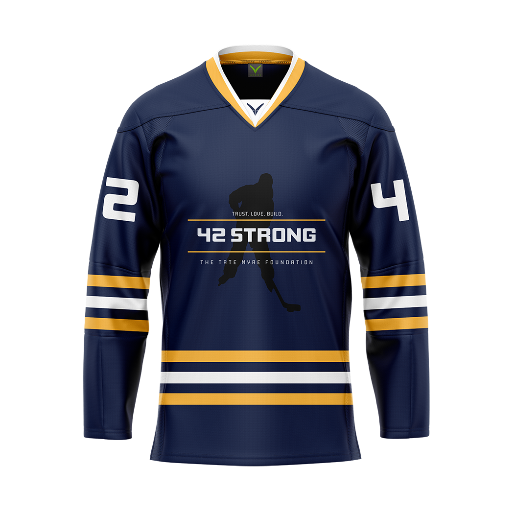 42 Strong Dark Authentic Sublimated Jersey