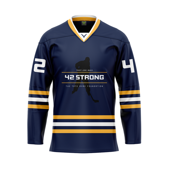 42 Strong Dark Authentic Sublimated Jersey
