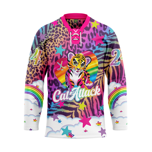DMV Cat Attack Sublimated Jersey Customized