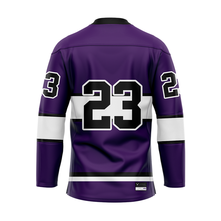TCU Purple Custom Replica Sublimated Jersey