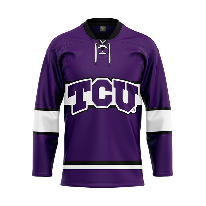 TCU Purple Replica Sublimated Jersey