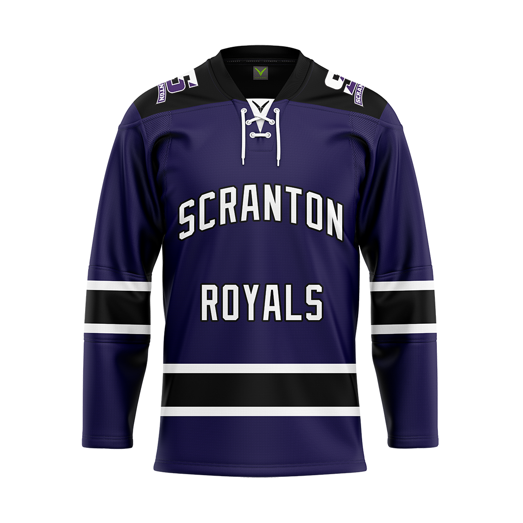 Scranton Purple Sublimated Replica Jersey