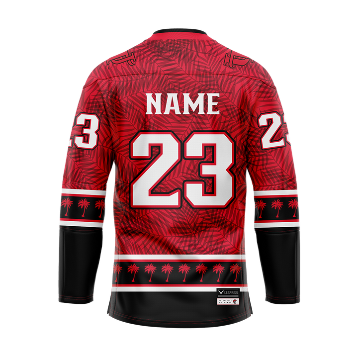 Custom University of Tampa Gasparilla Womens Hockey Authentic Sublimated Jersey