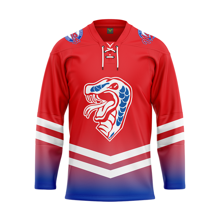 Florida Southern Hockey Red Replica Sublimated Jersey