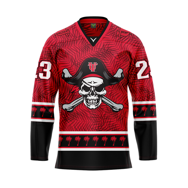 Custom University of Tampa Gasparilla Womens Hockey Authentic Sublimated Jersey