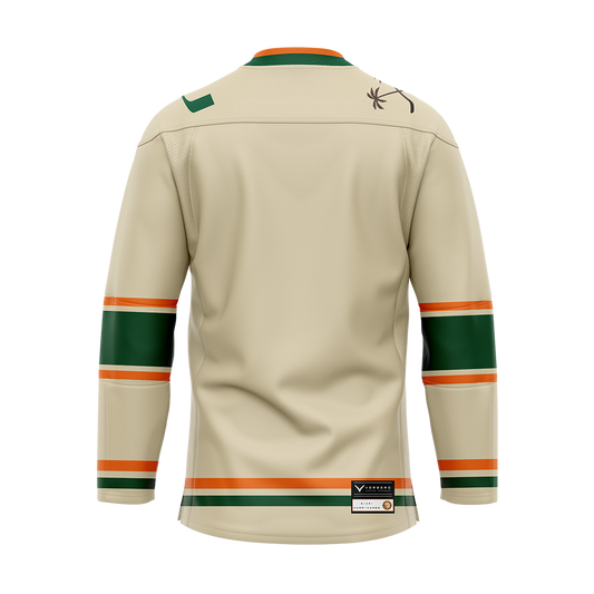 University of Miami Sublimated with Twill Jersey