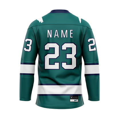 UNC-Wilmington Dark Sublimated Jersey Customized