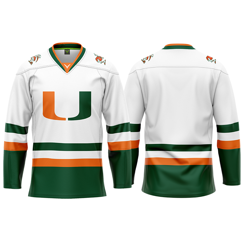 Miami Women's White Sublimated Jersey