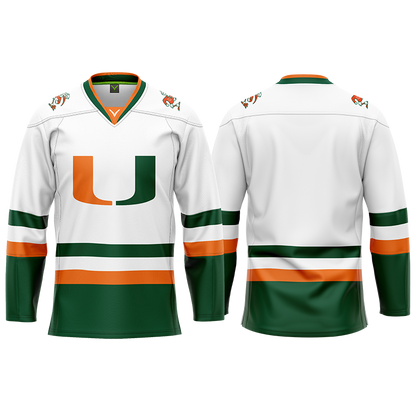 Miami Women's White Sublimated Jersey