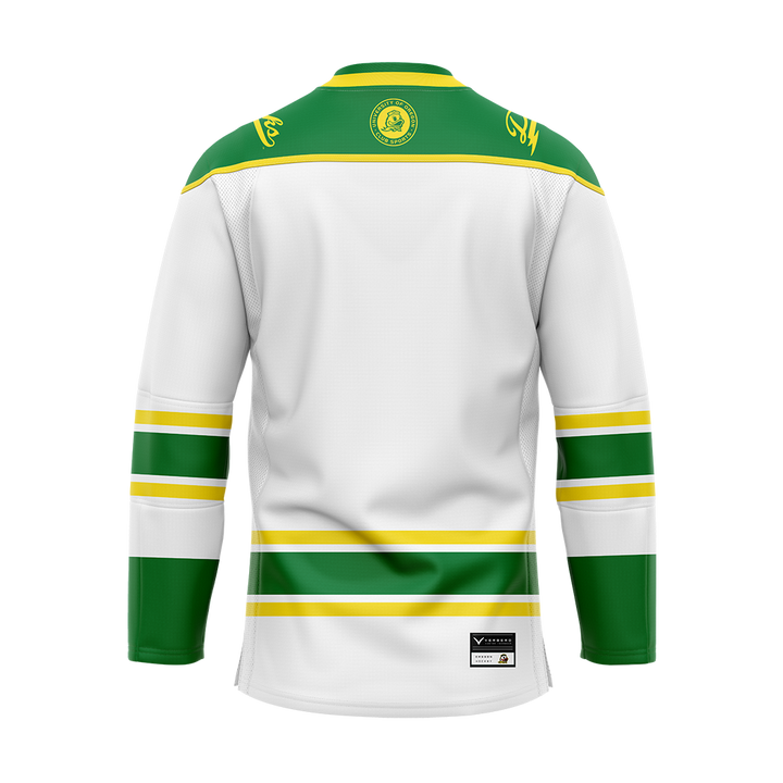 Oregon White Authentic Sublimated With Twill Jersey