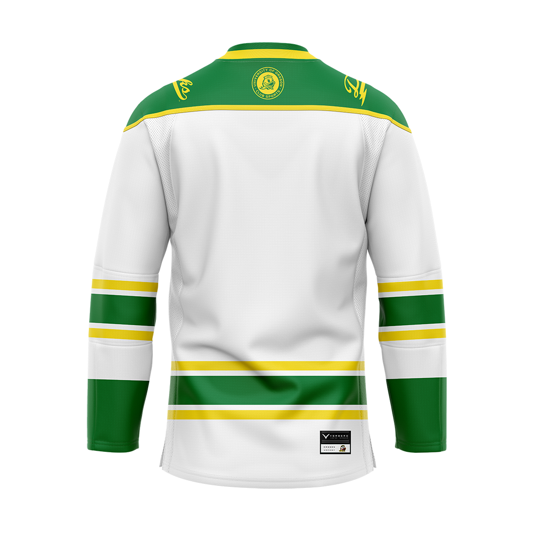 Oregon White Authentic Sublimated With Twill Jersey