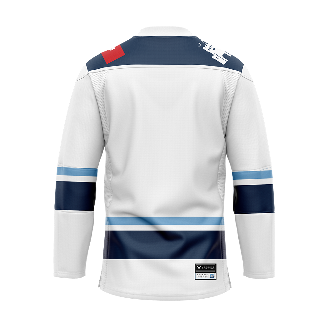 Citadel White Replica Tackle Twill Jersey