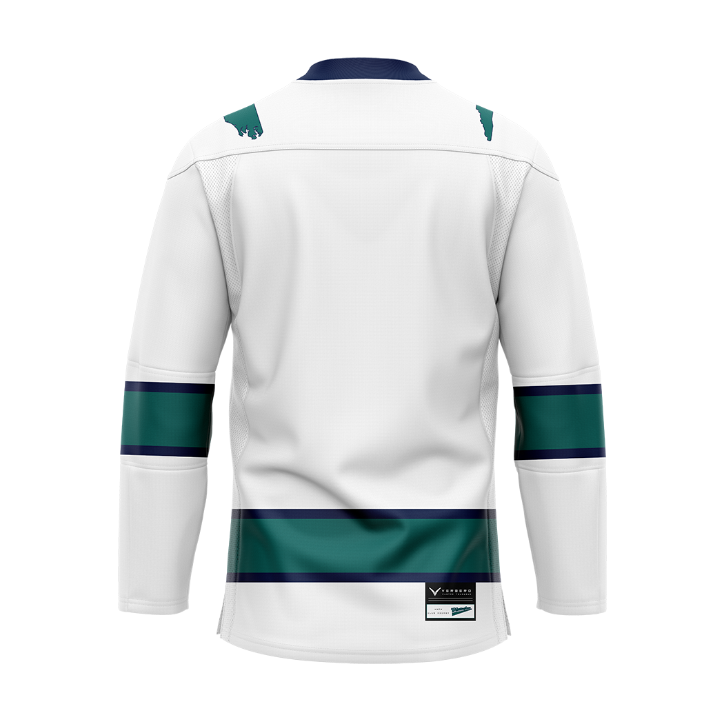 UNC-Wilmington White Sublimated Jersey