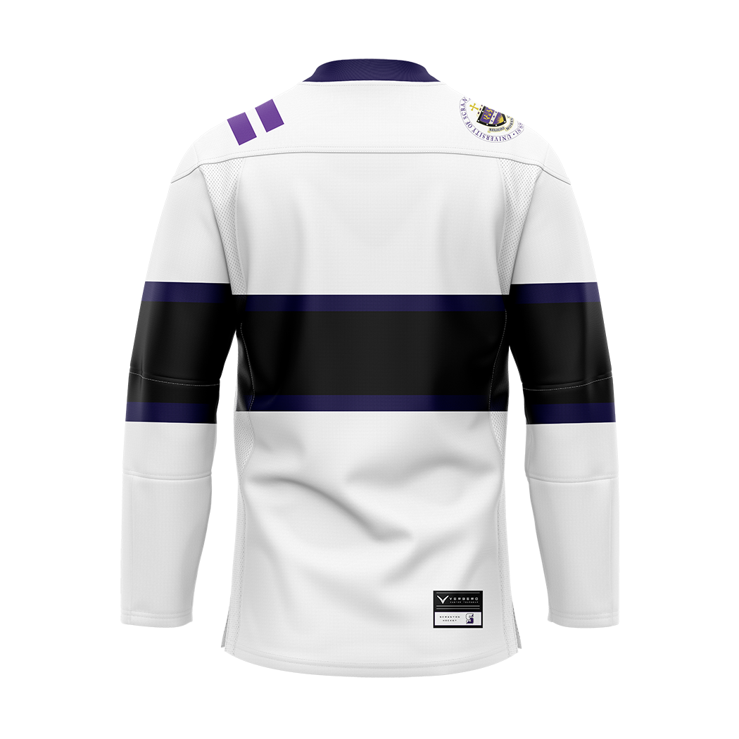 Scranton White Sublimated with Twill Replica Jersey
