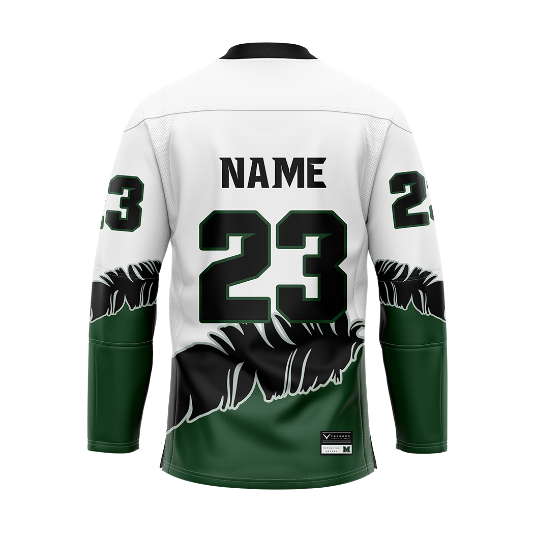Methacton White Custom Sublimated Jersey
