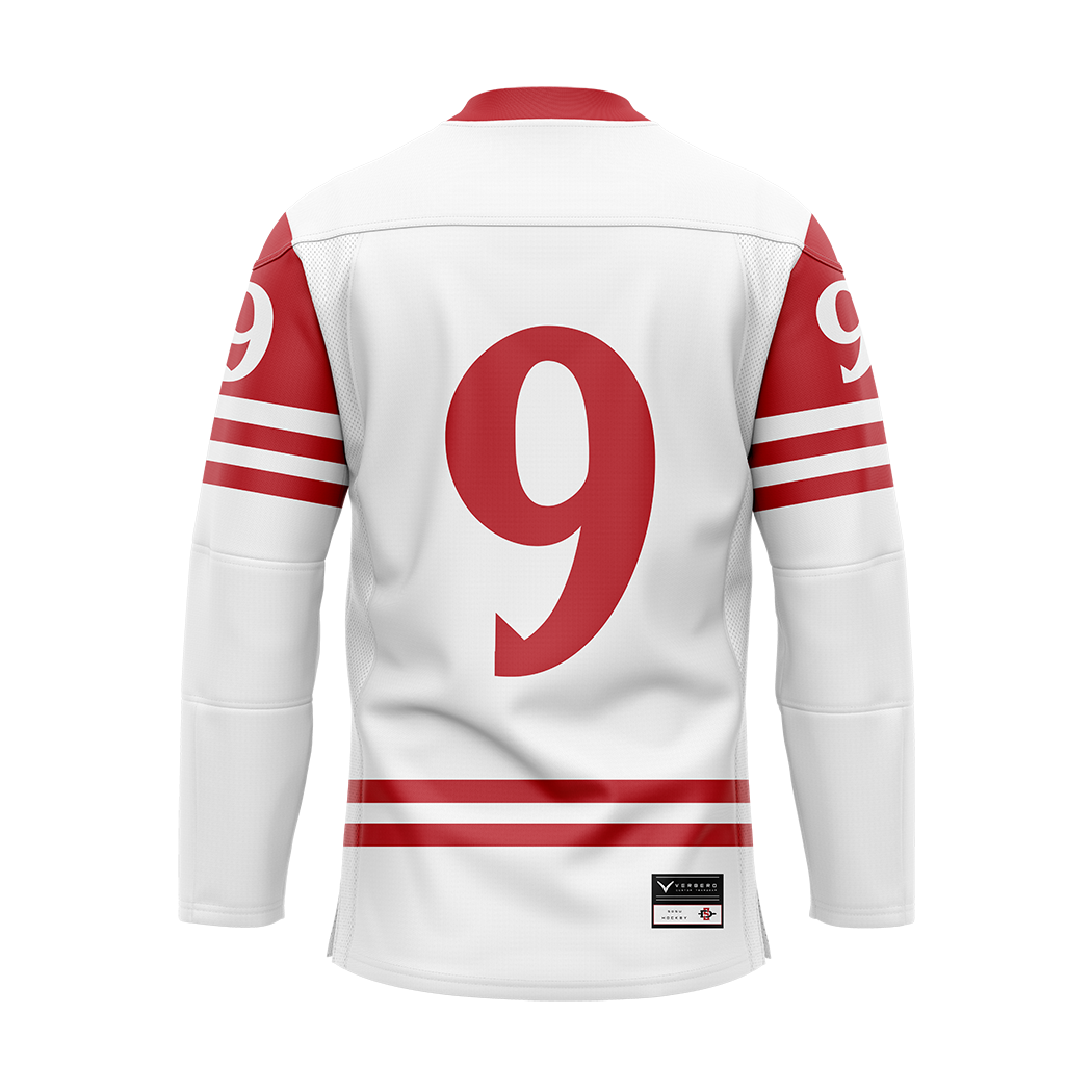 SDSU White Sublimated Replica Jersey Customized