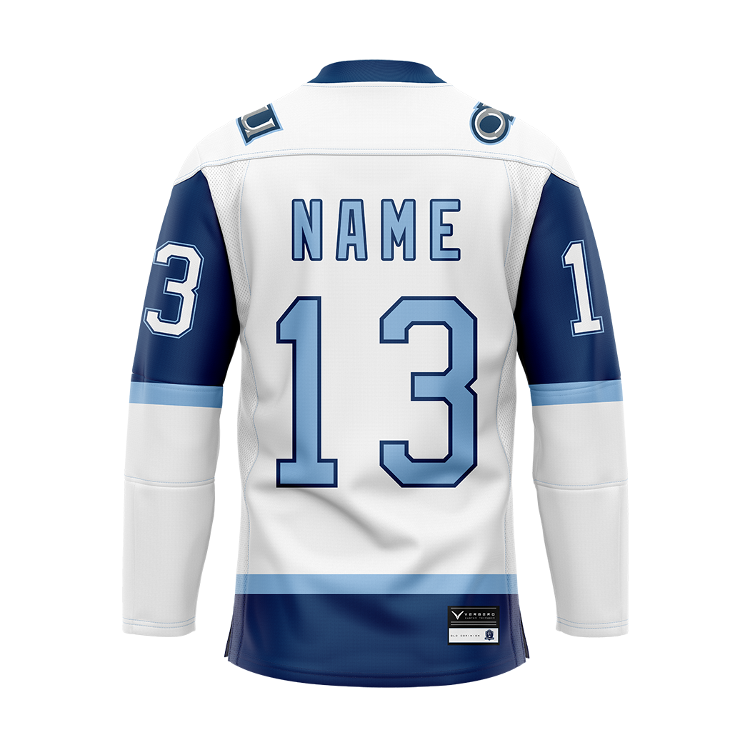 ODU Hockey White Custom Authentic Replica Jersey