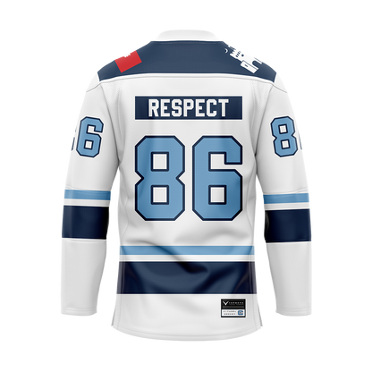 Citadel White Custom Replica Tackle Twill Jersey