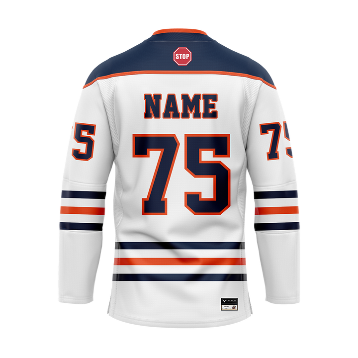 Daytona White Sublimated Jersey