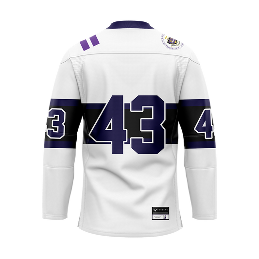Custom Scranton White Sublimated Replica Jersey