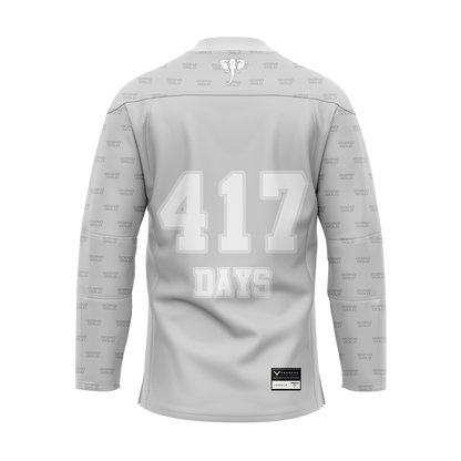 Jo Dolo Gray Sublimated With Twill Authentic Jersey