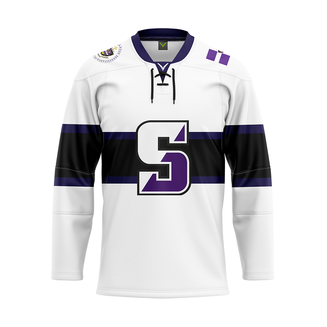 Scranton White Sublimated with Twill Replica Jersey