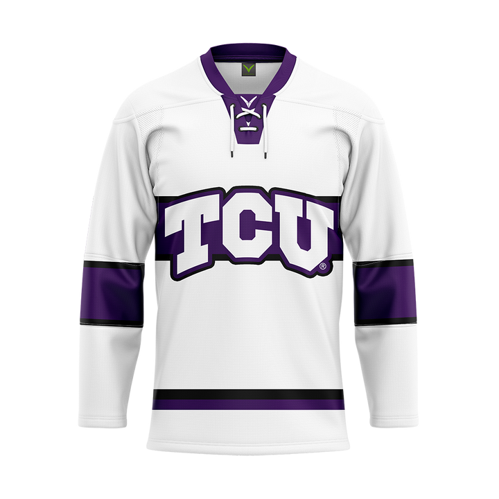 TCU White Replica Sublimated Jersey