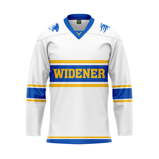 Widener White Replica Sublimated Jersey
