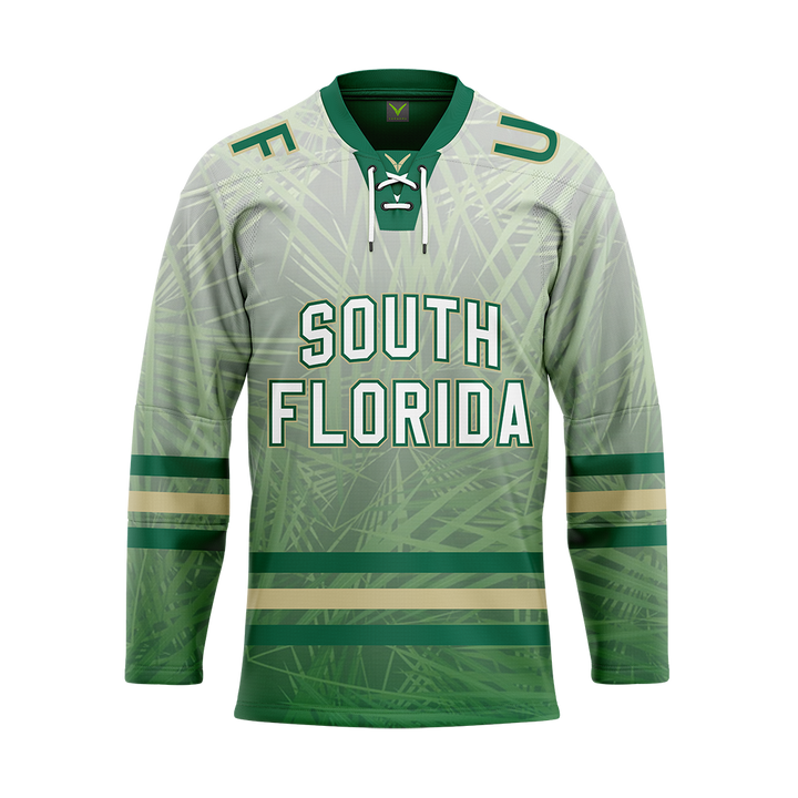 USF Womens Ice Hockey White Replica Sublimated Jersey