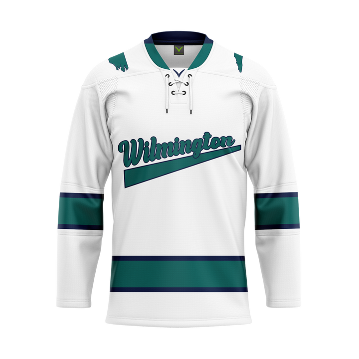 UNC-Wilmington White Sublimated Jersey