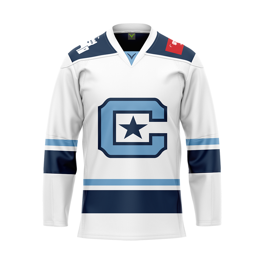 Citadel White Replica Sublimated Jersey