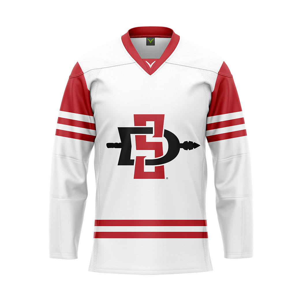 SDSU White Sublimated Replica Jersey