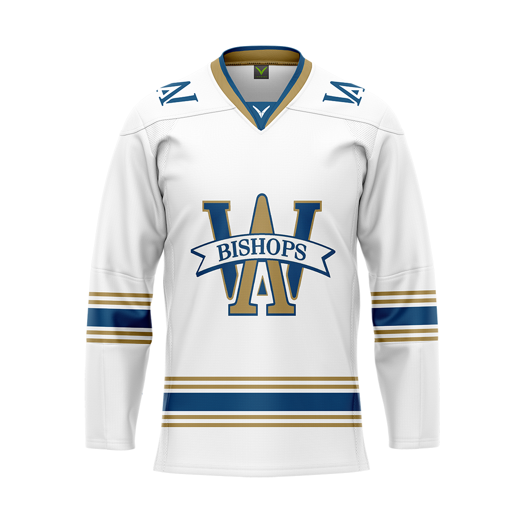 Arch Bishop White Sublimated Jersey