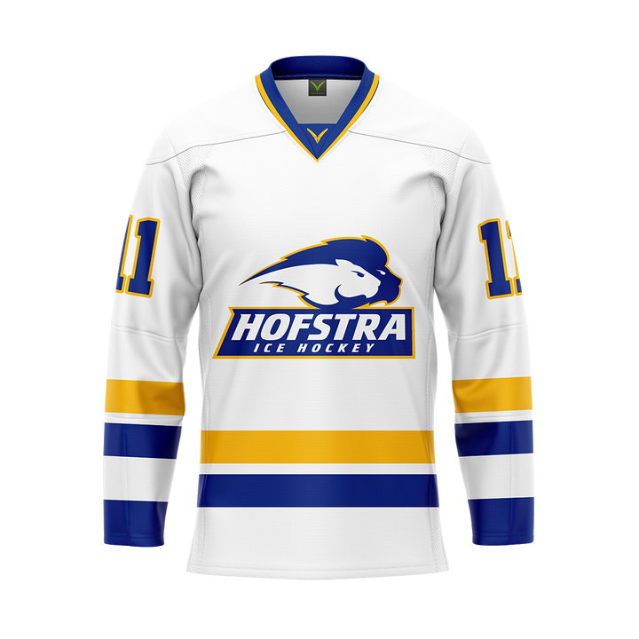 Hofstra White Custom Replica Sublimated Jersey
