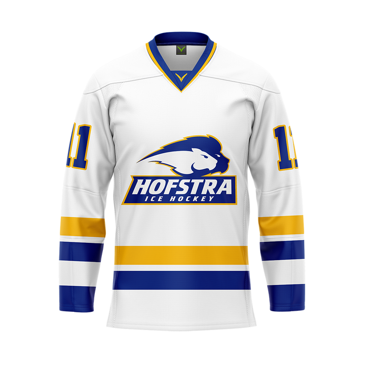 Hofstra White Replica Sublimated Jersey
